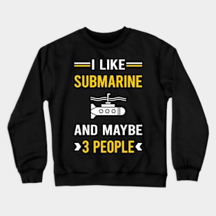 3 People Submarine Crewneck Sweatshirt